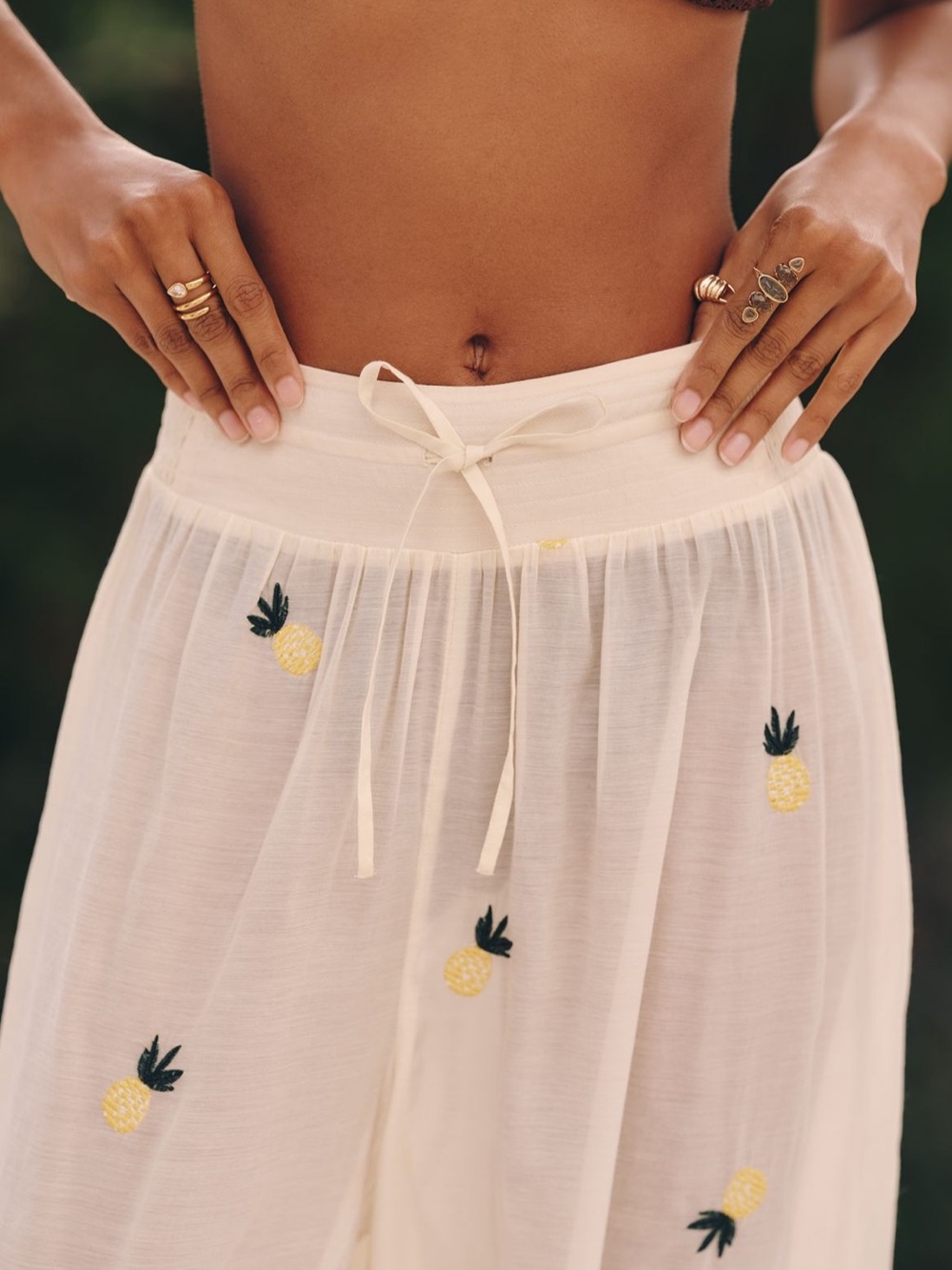 Celandine/Anthropologie NWT Balloon Pants with Drawstring Size XL - Picture 2 of 12